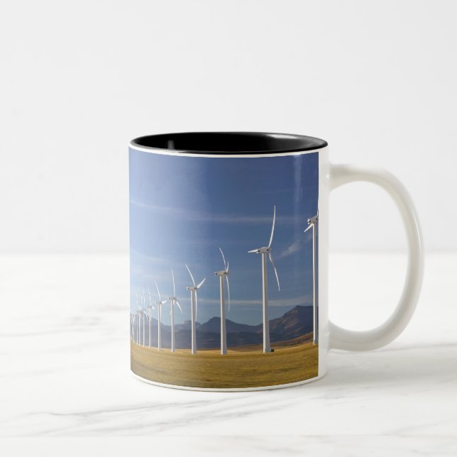 Caneca De Café Em Dois Tons Canadá, Alberta, Crowsnest Pass Area: Cowley (Direita)