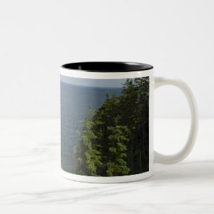 Caneca De Café Em Dois Tons Canadá, Nova Escócia, Ilha do Cabo Breton, Cabot