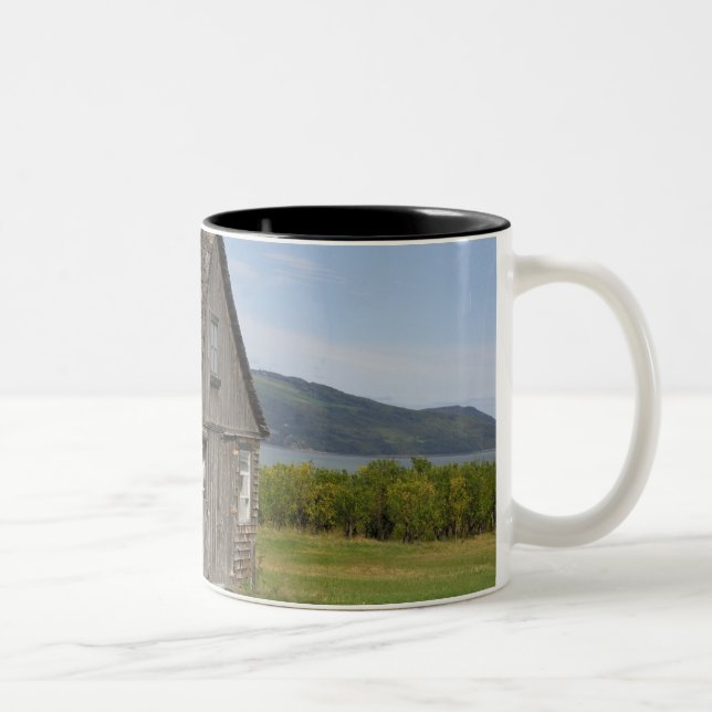 Caneca De Café Em Dois Tons Canadá, Quebec, L'isle-aux-Coudres, (Direita)