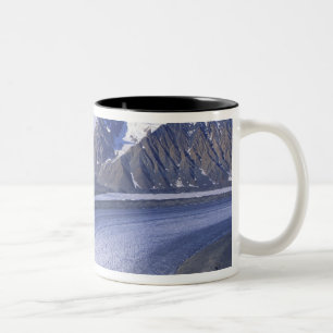 Caneca De Café Em Dois Tons Canadá, Território Yukon, Parque Nacional Kluane.