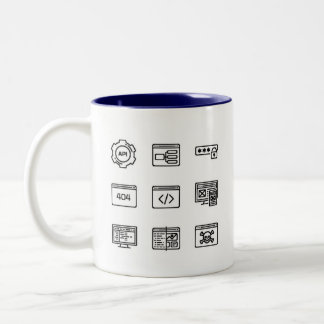 Caneca De Café Em Dois Tons Canalizador