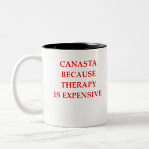 CANECA DE CAFÉ EM DOIS TONS CANASTA
