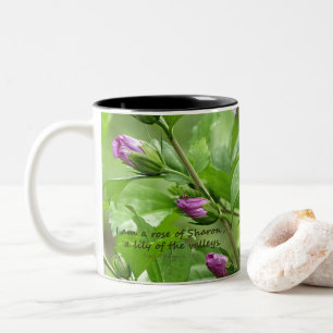 Caneca De Café Em Dois Tons Canção de Salomão 2:1