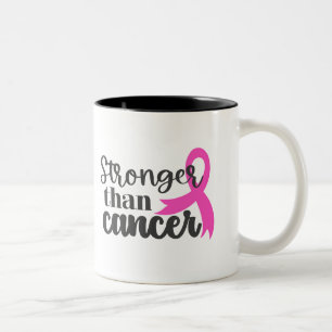 Caneca De Café Em Dois Tons Cancer De Café Mama Cerâmico