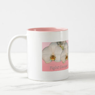 Caneca De Café Em Dois Tons Cancer de combate