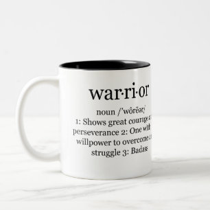 Caneca De Café Em Dois Tons Cancer De Mama Do Guerreiro, Presente De Luz Do Ca