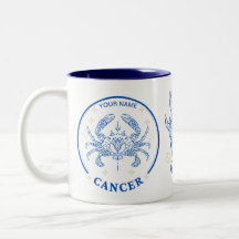Cancer personalizado Zodiac 11 oz