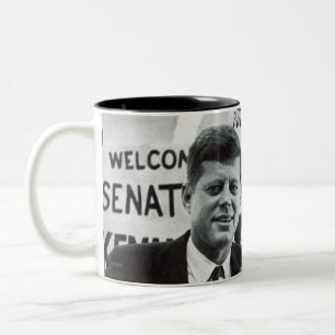 Caneca De Café Em Dois Tons Candidato Kennedy