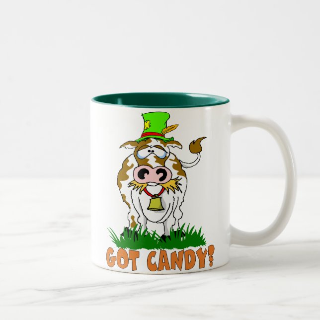 Caneca De Café Em Dois Tons Candy Cow Mug (Direita)
