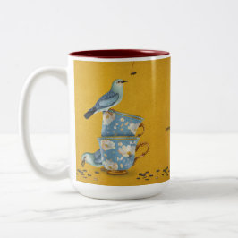 Caneca De Café Em Dois Tons Caneca Chá para Dois