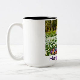 Caneca De Café Em Dois Tons caneca de 2 tons de 15 oz. Felz pascoa klipspringe