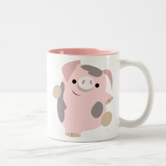 Caneca De Café Em Dois Tons Caneca-De-Cartoon