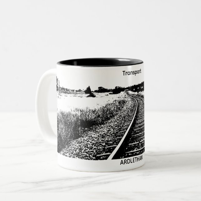 Caneca De Café Em Dois Tons Caneca de dois tons 325 ml (Frente Esquerda)
