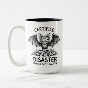 Caneca De Café Em Dois Tons Caneca de Morcego em Duas Cores para Bebedores de