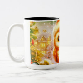 Caneca De Café Em Dois Tons Caneca de Natal de dois tons