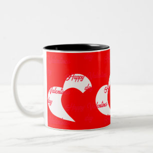 Caneca De Café Em Dois Tons caneca-dia do namorados