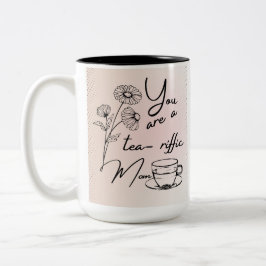 Caneca De Café Em Dois Tons caneca, dia-mãe