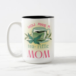 Caneca De Café Em Dois Tons caneca, dia-mãe