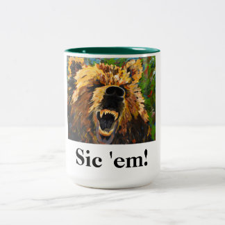 Caneca De Café Em Dois Tons Caneca do Em do SIC