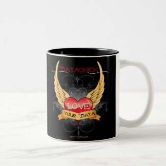 Caneca De Café Em Dois Tons Caneca dois de LoveYourData