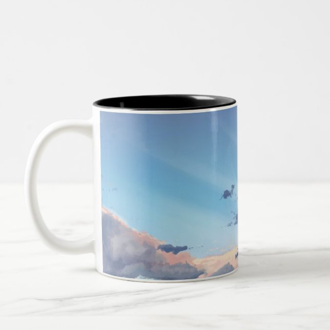 Caneca De Café Em Dois Tons Caneca em Dois Tons (Esquerda)