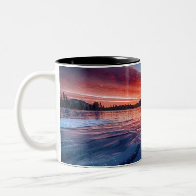 Caneca De Café Em Dois Tons Caneca em Dois Tons (Esquerda)