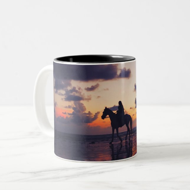 Caneca De Café Em Dois Tons Caneca em Dois Tons (Frente Esquerda)