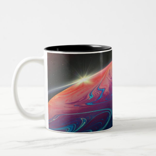 Caneca De Café Em Dois Tons Caneca em Dois Tons (Esquerda)