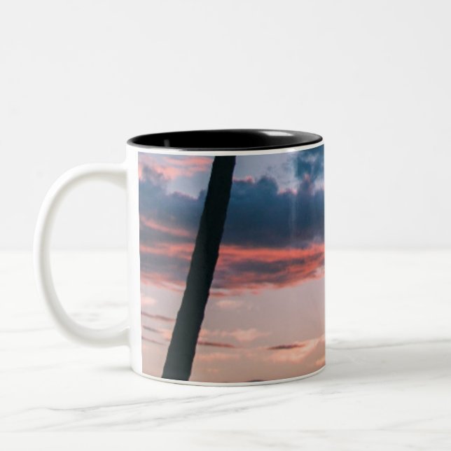 Caneca De Café Em Dois Tons Caneca em Dois Tons (Esquerda)