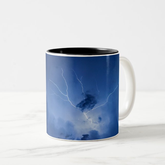 Caneca De Café Em Dois Tons Caneca em Dois Tons (Frente Esquerda)