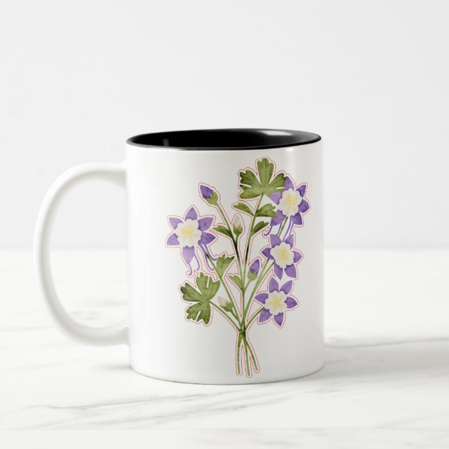 Caneca De Café Em Dois Tons Caneca em Dois Tons (Esquerda)