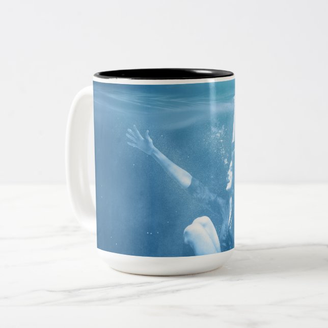 Caneca De Café Em Dois Tons Caneca em Dois Tons (Frente Esquerda)