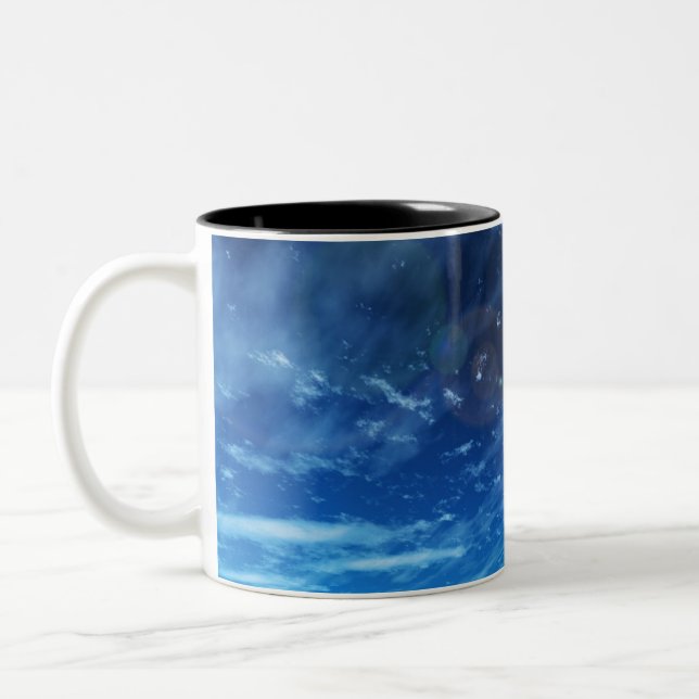 Caneca De Café Em Dois Tons Caneca em Dois Tons (Esquerda)