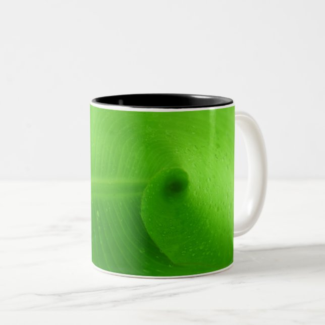 Caneca De Café Em Dois Tons Caneca em Dois Tons (Frente Esquerda)