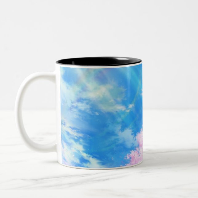 Caneca De Café Em Dois Tons Caneca em Dois Tons (Esquerda)