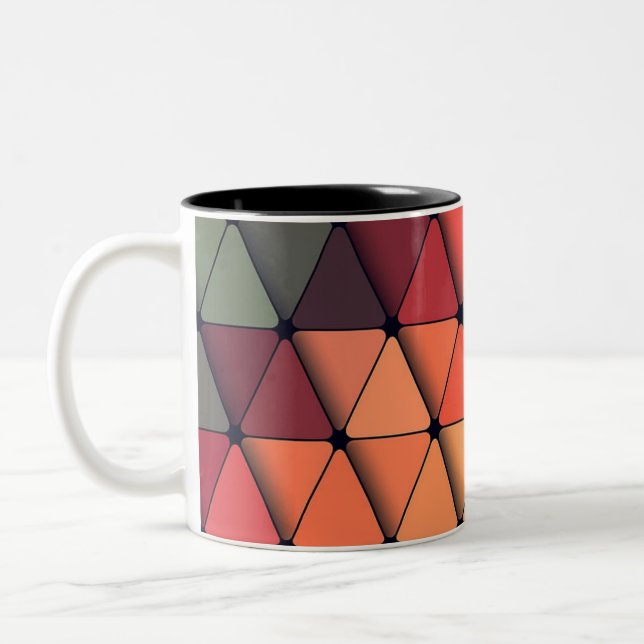 Caneca De Café Em Dois Tons Caneca em Dois Tons (Esquerda)