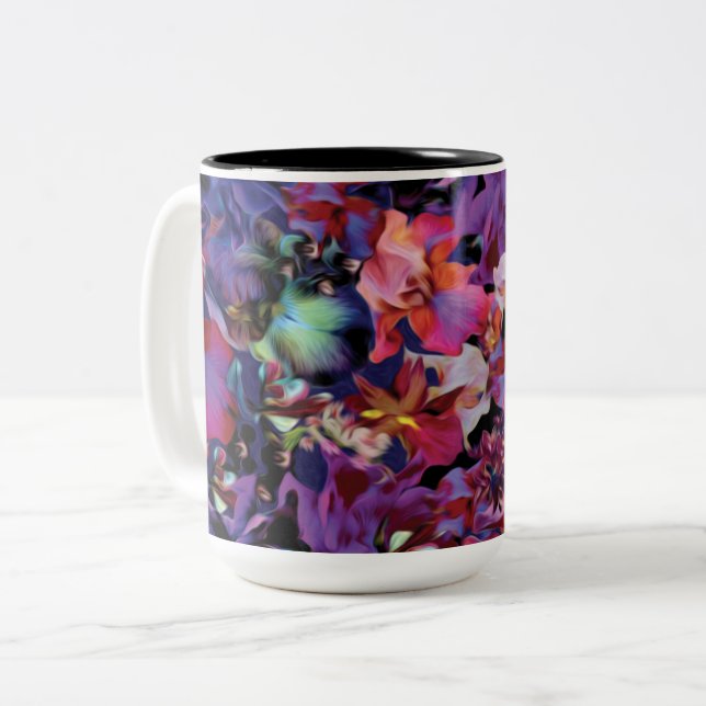 Caneca De Café Em Dois Tons Caneca em Dois Tons (Frente Esquerda)