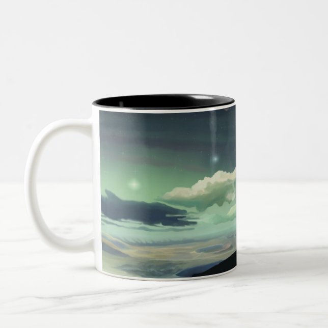Caneca De Café Em Dois Tons Caneca em Dois Tons (Esquerda)