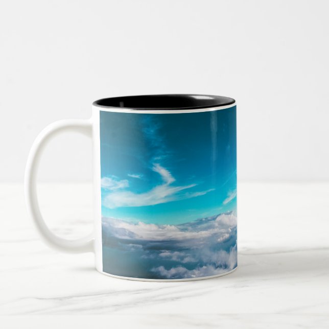 Caneca De Café Em Dois Tons Caneca em Dois Tons (Esquerda)