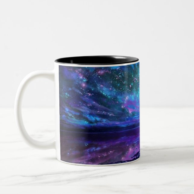 Caneca De Café Em Dois Tons Caneca em Dois Tons (Esquerda)