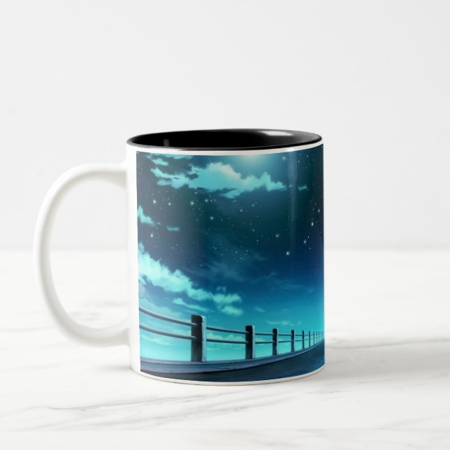 Caneca De Café Em Dois Tons Caneca em Dois Tons (Esquerda)
