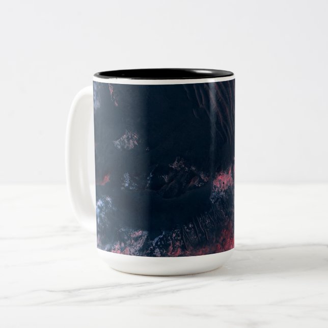 Caneca De Café Em Dois Tons Caneca em Dois Tons (Frente Esquerda)