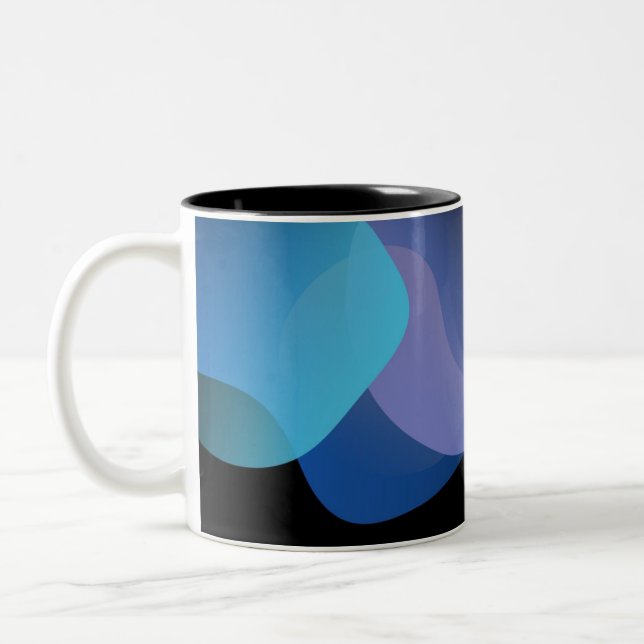 Caneca De Café Em Dois Tons Caneca em Dois Tons (Esquerda)