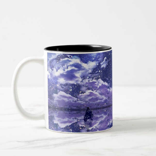 Caneca De Café Em Dois Tons Caneca em Dois Tons (Esquerda)