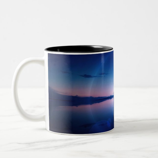 Caneca De Café Em Dois Tons Caneca em Dois Tons (Esquerda)
