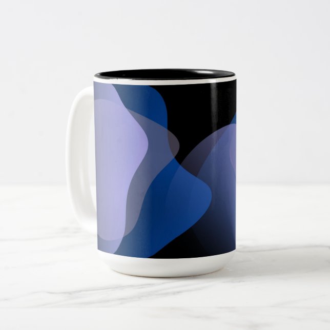 Caneca De Café Em Dois Tons Caneca em Dois Tons (Frente Esquerda)