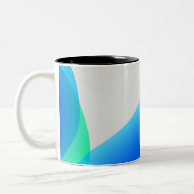 Caneca De Café Em Dois Tons Caneca em Dois Tons (Esquerda)