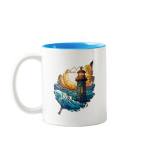 Caneca Folha Criativa para café ou chá