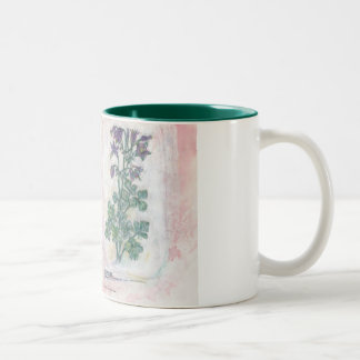 Caneca De Café Em Dois Tons caneca - impressão botânico de dois tons