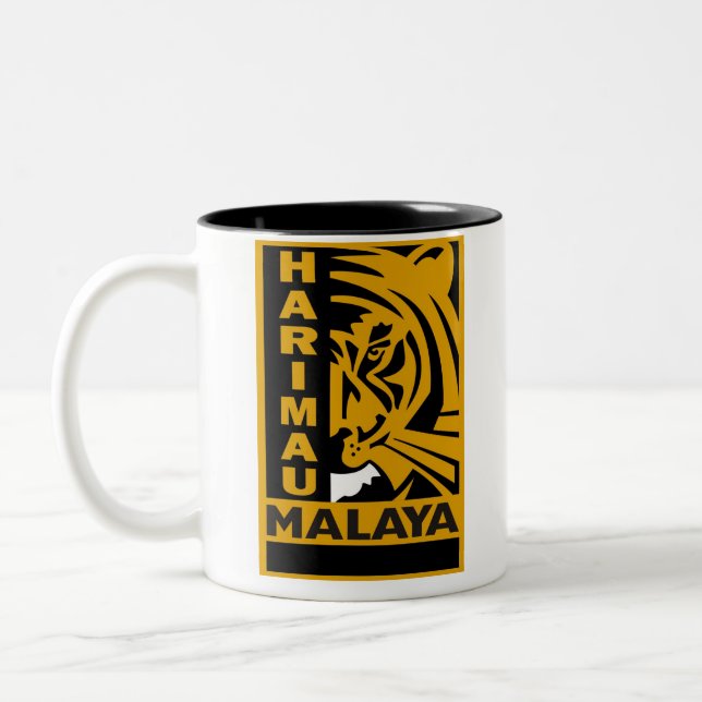 Caneca De Café Em Dois Tons Caneca: Ultras Malaya (Esquerda)